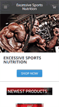 Mobile Screenshot of excessivesportsnutrition.com